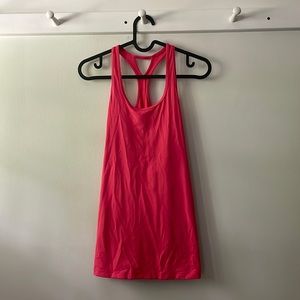 Calia Pink tank top with design on back in size xs